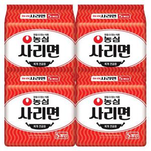 농심 사리면 110g X 20봉