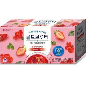 갤러리아_담터 콜드브루티 딸기 히비스커스 20T