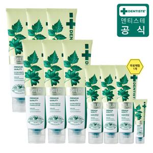 덴티스테 뉴 마일드 치약 160gx6개+60gx3개+20gx1개