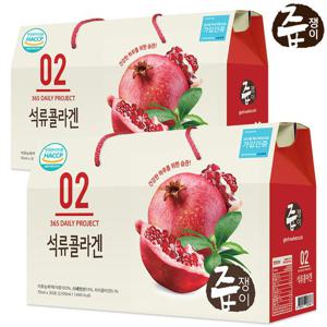 즙쟁이 석류콜라겐즙 2박스/60포