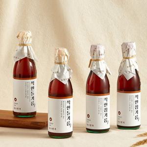 [꼬소명가] 착한참기름 단 1회 착유/ 착한 참기름 350ml X 2병