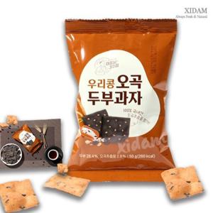 [담양한과] 우리콩 오곡 두부과자 50g x 10봉