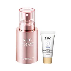 AHC 아우라 시크릿 톤업크림 50g + 워터풀 선크림 7ml