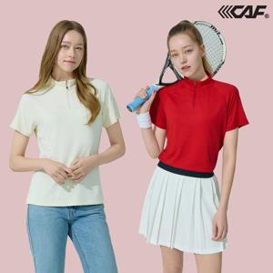 [르까프] 25SS 여성 ICE 반팔 하프집업 2종 택1