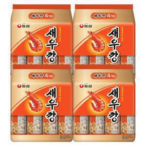 농심 새우깡 미니팩 (30g X 4봉입) X 4팩