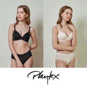 [Playtex] 와이어리스 시크릿 라이트베이지+블랙 4종세트  PXW3M1317_T