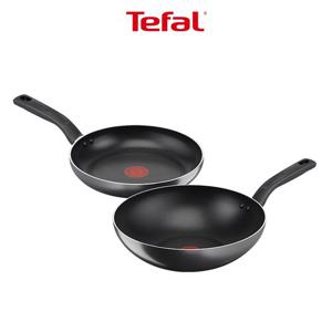 [테팔] 티타늄 쿡이지 프라이팬 2종세트 (팬24cm+볶음팬28cm)