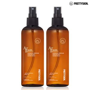 ♥런칭 1+1♥프리티스킨 아르간 로맨틱 퍼퓸 헤어 세팅 워터 스프레이 250ml 2개
