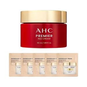 AHC 프리미어 레드 크림 50ml + 쟈스 크림 샘플5매 /미백/주름/보습