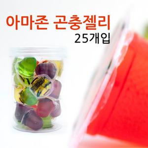 고급 곤충젤리 (25개입) 장수풍뎅이먹이 사슴벌레먹이