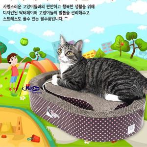 고양이 발톱관리 놀이터 바스켓 스크래쳐 냥이쉼터 (W99DA7E)