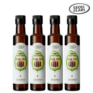 [서울랩스] 아보카도 오일 엑스트라 버진 250ml 4병