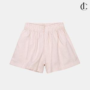 엘케이트 여성 숏팬츠 밴딩 숏 짧은바지 바캉스 줄무늬 여름 면 반바지 LNNP020