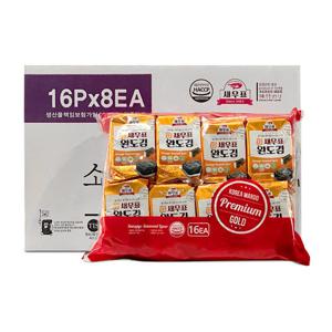 새우표 완도 프리미엄 도시락김 4g x 128봉