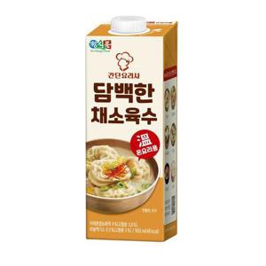 [베지밀]정식품 간단요리사 담백한 채소육수 950mlx12팩