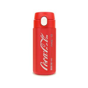 릴팡 더 보틀 엣지 코카콜라 원터치 이중스텐텀블러 레드 360ml CC8759