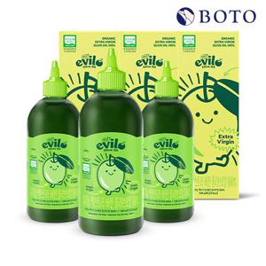 [보뚜]에빌로 유기농 엑스트라버진 올리브오일 500ml 3병