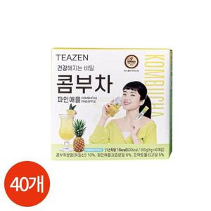 갤러리아_티젠 콤부차 파인애플 5g x 40개