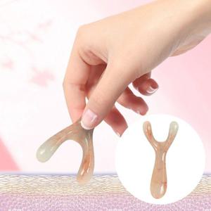 괄사 마사지 림프순환 수지 밀랍 마사지기 얼굴 승모근 종아리 허벅지 마사지기 S124
