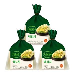 [CJ]비비고 백김치 900g x3개