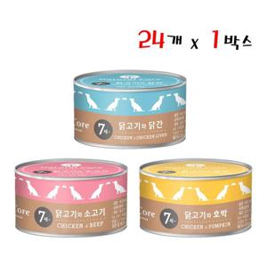 네츄럴코어 시니어 강아지캔 95g x 24개 강아지간식