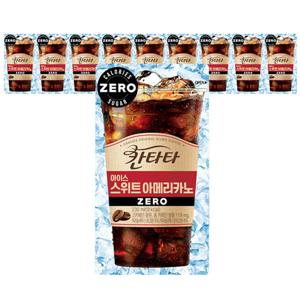 롯데칠성 칸타타 아이스 스위트아메리카노 zero 230ml x 10개
