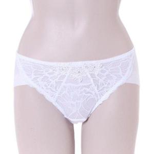 갤러리아_[비비안]화이트 캐미컬자수 햄팬티(BP960AP/WH)