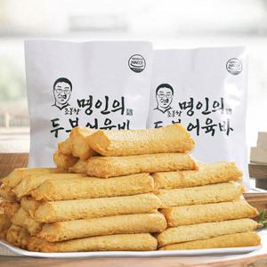 조봉창명인의 두부어육바 2세트 밀가루제로 생선살 두부어묵 건강간식 다이어트식 수제어묵 해썹인증