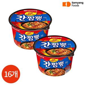 갤러리아_삼양 볶음 간짬뽕 큰컵 105g x 16개