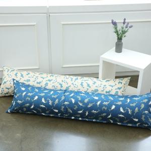 [애슐리데코]상어 일자바디필로우 커버(솜없음)35x90