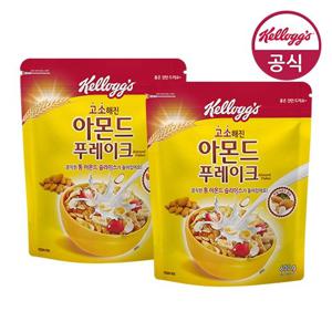 켈로그 시리얼 아몬드 푸레이크 600g x 2개