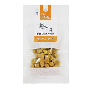 [JHQR5PT0_4B]수제간식 황태(큐브) 반려동물 100g