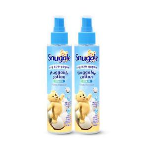 [스너글]스너글 섬유탈취제 허거블 코튼 150ml x 2개