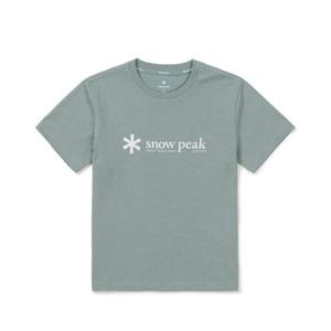 스노우피크 키즈 냉감 로고 반팔 티셔츠 BB S24MKFTS90 BM GN LE