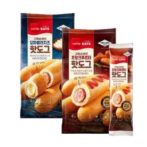 [SPC삼립]그릭슈바인 냉동 프랑크푸르터 핫도그 4입 2봉(8개입)_16686338_588257