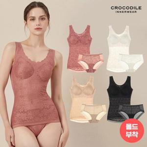 [크로커다일] 레이스 모달 감탄슬리머+팬티 8종