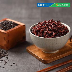 [서진도농협] 행복담은 우리밥상 검정찰흑미 2kg (1kg x 2팩)