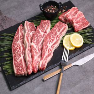 프리미엄 미국산 초이스 등급 꽃갈비 LA갈비 2kg 구이용 LA2