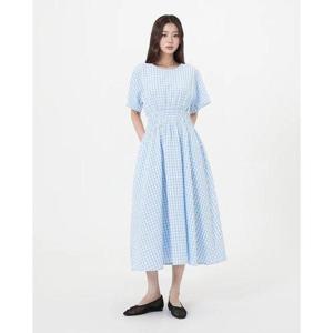갤러리아_LAP 윙소매 스모킹 롱원피스 AR2WO572