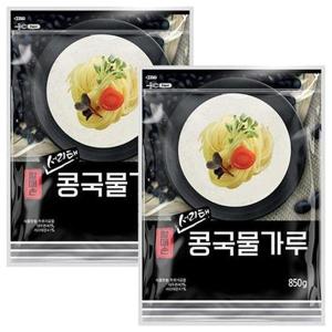 [더블유쇼핑]할매손 서리태 콩국물가루 850g x 2개 콩국수용_22313675_587868