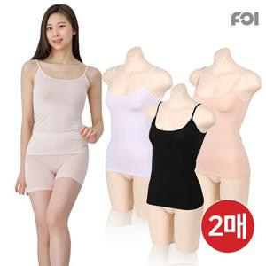 2매세트 묶음구성/인견 끈나시/국산고품질/여성나시/여성속옷