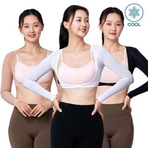 TS스포츠 여성 골프웨어 볼레로 이너웨어 기능성 자외선차단 냉감 쿨티셔츠 UV차단 쿨링 언더레이어