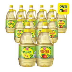 [오뚜기] 양조식초 1.8L 6개+사과식초 1.8L 6개