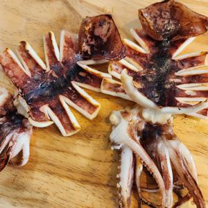 쫄깃 촉촉 반건조 오징어 350g 5미
