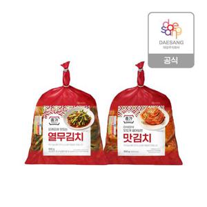 종가 맛김치900g + 열무김치900g(1.8kg)