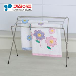 키친아트 스테인레스 접이식 행주건조대