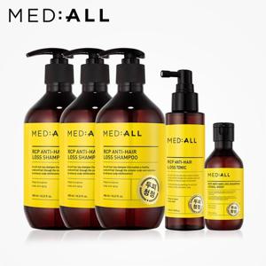 [메디올] 두피청정 샴푸 (480mlX3개+100mlX1개) + 토닉 120ml