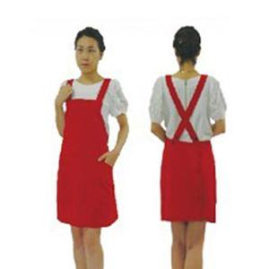[JHQQ7PRQ_4B]예쁜 주머니앞치마 카폐 미용 조리복