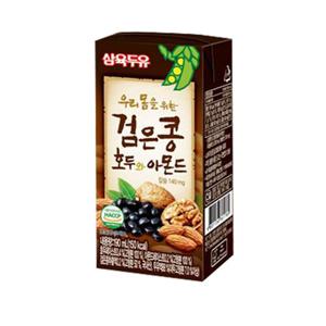 [삼육두유] 검은콩 호두&아몬드 190mlx24팩