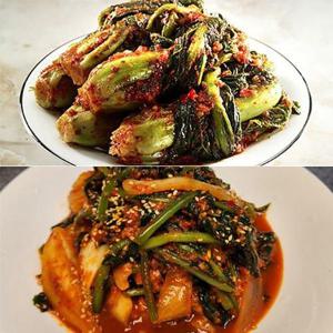 갤러리아_[3대째 손맛] 여수 돌산 갓김치 1kg + 열무김치 1kg